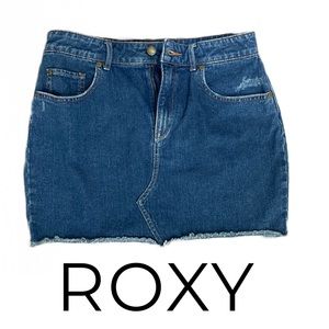 ROXY Denim Mini Skirt
